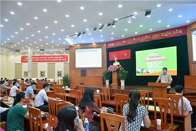Image: Hội nghị tập huấn công tác bầu cử đại biểu Quốc hội khóa xv và đại biểu HĐND Thành phố Hồ Chí Minh